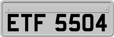 ETF5504