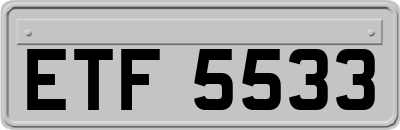 ETF5533