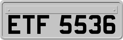 ETF5536