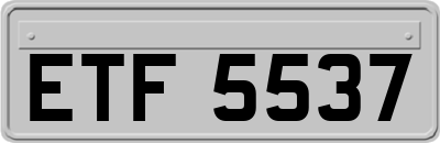 ETF5537
