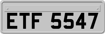 ETF5547