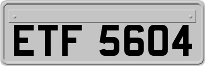 ETF5604