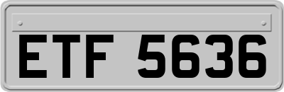 ETF5636