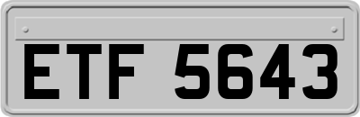 ETF5643