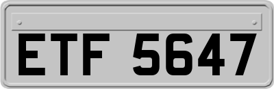 ETF5647