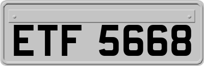 ETF5668