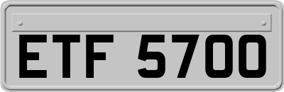 ETF5700