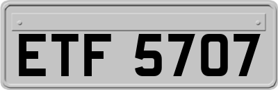 ETF5707
