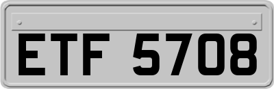 ETF5708