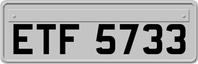 ETF5733