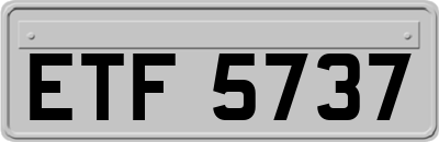 ETF5737