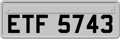 ETF5743