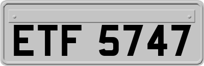 ETF5747