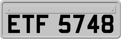 ETF5748