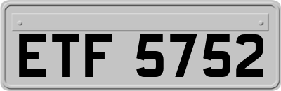 ETF5752