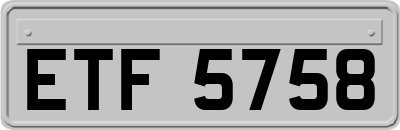 ETF5758