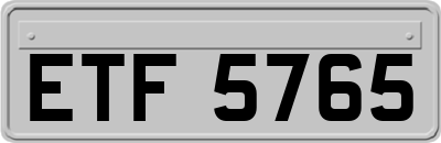 ETF5765