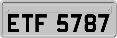 ETF5787