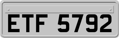 ETF5792