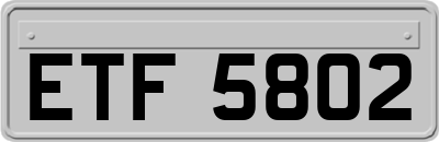 ETF5802