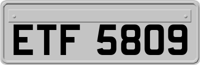 ETF5809