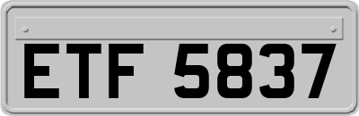 ETF5837