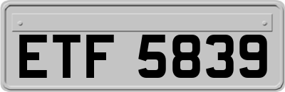 ETF5839