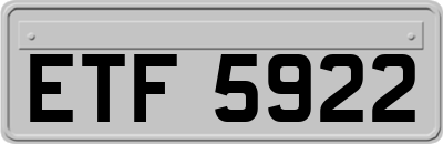 ETF5922