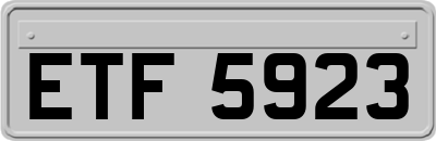 ETF5923