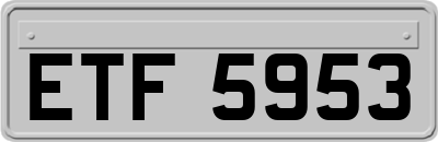 ETF5953