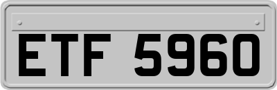 ETF5960
