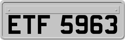 ETF5963