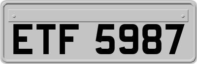 ETF5987