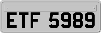 ETF5989