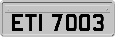 ETI7003