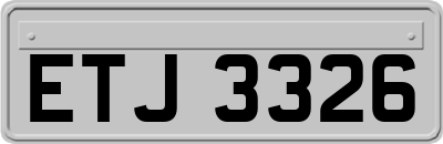 ETJ3326