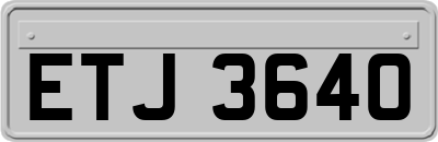 ETJ3640