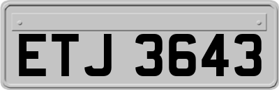ETJ3643
