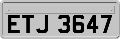 ETJ3647
