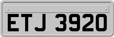 ETJ3920