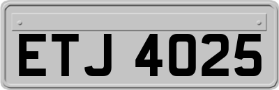 ETJ4025
