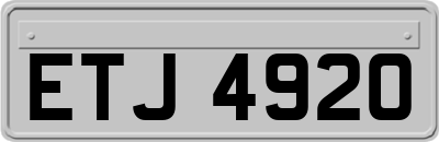 ETJ4920