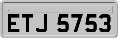 ETJ5753