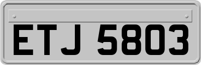 ETJ5803