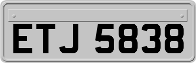 ETJ5838