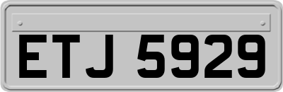 ETJ5929