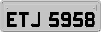 ETJ5958