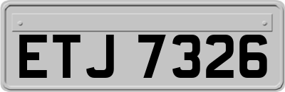 ETJ7326
