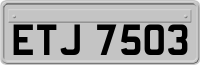 ETJ7503