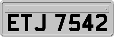 ETJ7542
